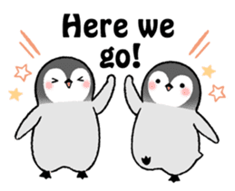 Emperor penguin brothers 2 (English) sticker #10363699