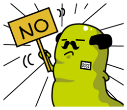 The boss is rich sticker #10363794