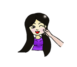 Me & Her sticker #10363919