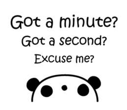 For Pandas Only -English version- sticker #10364044