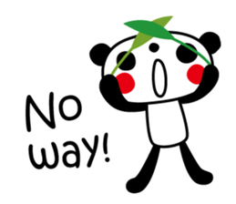 For Pandas Only -English version- sticker #10364047