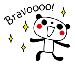 For Pandas Only -English version- sticker #10364056