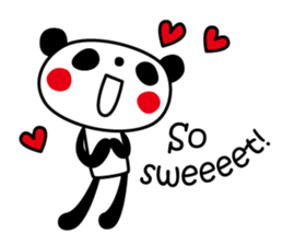 For Pandas Only -English version- sticker #10364057