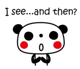 For Pandas Only -English version- sticker #10364064