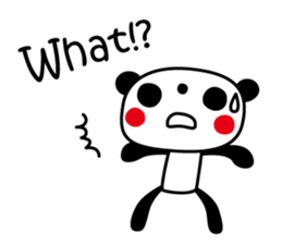 For Pandas Only -English version- sticker #10364065