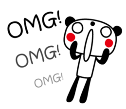 For Pandas Only -English version- sticker #10364066