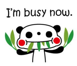 For Pandas Only -English version- sticker #10364069