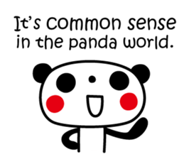 For Pandas Only -English version- sticker #10364076