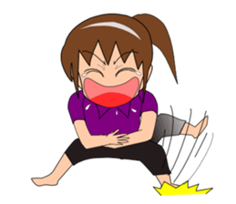 Sam sport class diary sticker #10364894