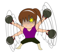 Sam sport class diary sticker #10364896