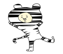 man in animal suit 2 sticker #10364990