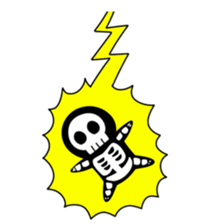 kawaii white 2 sticker #10364932