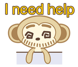 Uncle Monkey2 sticker #10365116