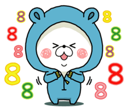 Bear's house3 sticker #10365209