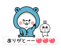 Bear's house3 sticker #10365215