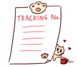 happy seller online & a little cat sticker #10365664