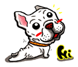 Jewyi The Frenchie sticker #10365680