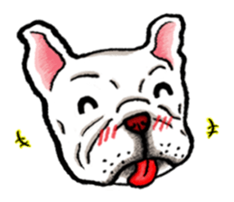 Jewyi The Frenchie sticker #10365687