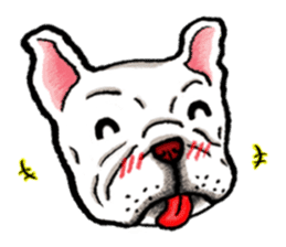 Jewyi The Frenchie sticker #10365687