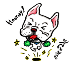 Jewyi The Frenchie sticker #10365689