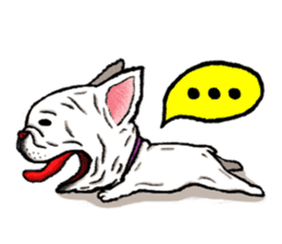 Jewyi The Frenchie sticker #10365690