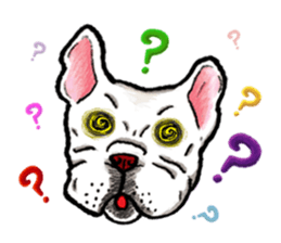 Jewyi The Frenchie sticker #10365691