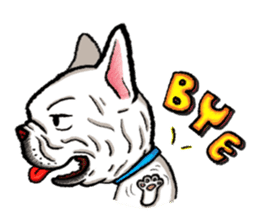 Jewyi The Frenchie sticker #10365693