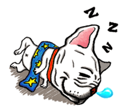 Jewyi The Frenchie sticker #10365694