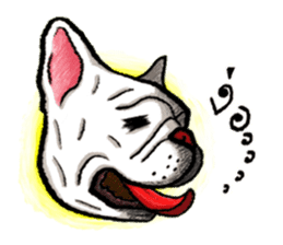 Jewyi The Frenchie sticker #10365695