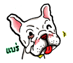 Jewyi The Frenchie sticker #10365696