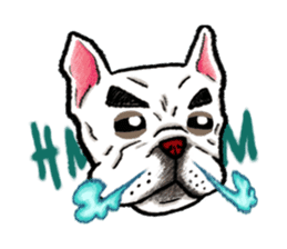 Jewyi The Frenchie sticker #10365697