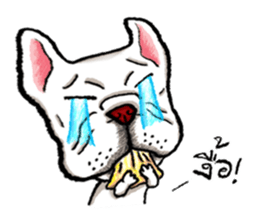 Jewyi The Frenchie sticker #10365719