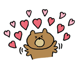 bear love3 sticker #10365955