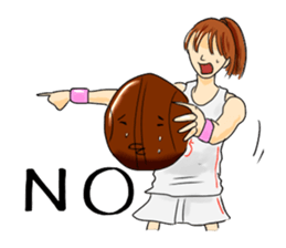 Basketball team ALDENTE sticker #10366172