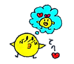 Pea-chan family sticker #10366135