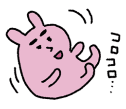 japan kawaii rabbit sticker #10366289