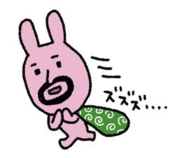 japan kawaii rabbit sticker #10366290