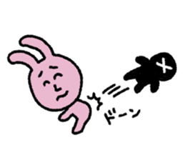 japan kawaii rabbit sticker #10366291
