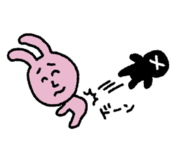 japan kawaii rabbit sticker #10366291