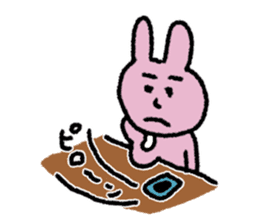 japan kawaii rabbit sticker #10366297