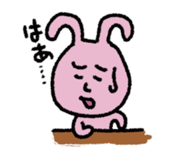 japan kawaii rabbit sticker #10366298