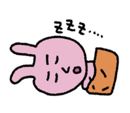 japan kawaii rabbit sticker #10366304