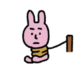 japan kawaii rabbit sticker #10366307