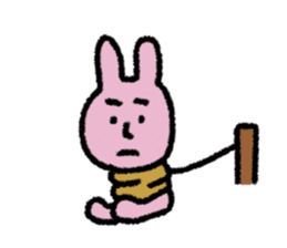 japan kawaii rabbit sticker #10366307