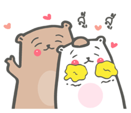 beary girlfriend sticker #10366614