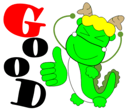 Lucky dragon sticker #10367258