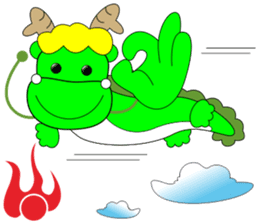 Lucky dragon sticker #10367260