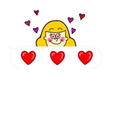 Pop and cute balloon~Daily Conversation~ sticker #10367645