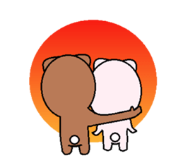 (Valentine) Bear Love You sticker #10368219