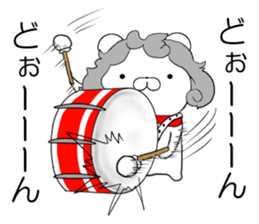 Lovely Musician Bear sticker #10368442